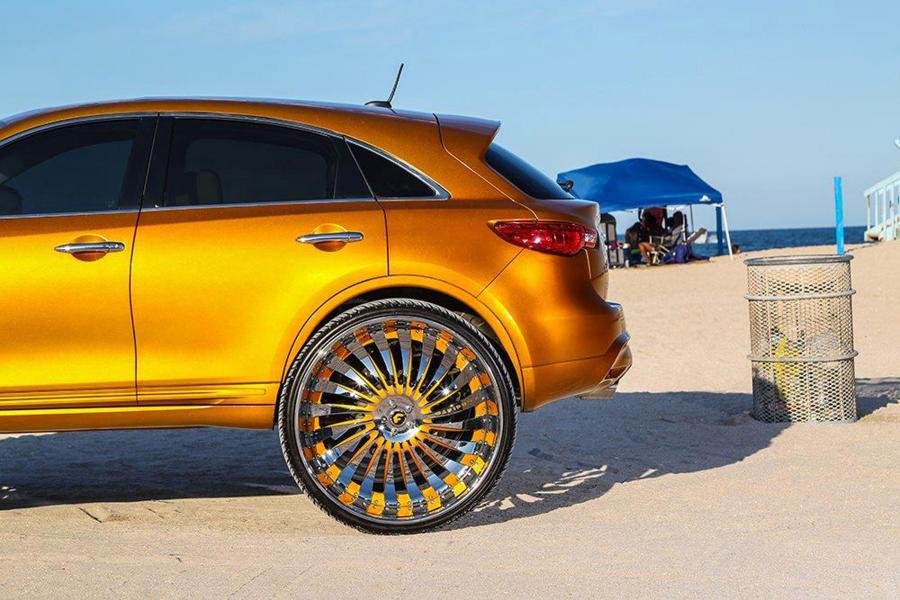  Infiniti FX by Forgiato Wheels 2015 года  (фото 8 из 8)